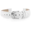Pacific W71 leather watch strap - baltas - 14mm