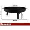 Garden fire pit 80cm Kaminer