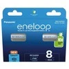 Rechargeable batteries PANASONIC ENELOOP AAA 800 mAh 8 vnt (BK-4MCDE/8HH)