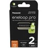 Rechargeable batteries PANASONIC ENELOOP PRO AAA 930 mAh 2 vnt (BK-4HCDE/2CP)