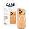 „Panzer Glass CARE by PanzerGlass“ madingas „Samba“ dėklas su „Baltas MagSafe“, skirtas „iPhone 17 Pro“ – permatomas