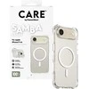 „Panzer Glass CARE by PanzerGlass“ madingas „Samba“ dėklas su „Baltas MagSafe“, skirtas „iPhone Air“ – permatomas