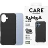 „Panzer Glass CARE by PanzerGlass“ madingas „Samba MagSafe“ dėklas, skirtas „iPhone 17“ – Juodas