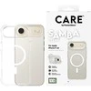 „Panzer Glass CARE by PanzerGlass“ madingas „Samba“ dėklas su „Baltas MagSafe“, skirtas „iPhone Air“ – permatomas