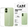 „Panzer Glass CARE by PanzerGlass“ madingas minkštas „X-Ray“ dėklas, skirtas „iPhone 17“ – permatomas