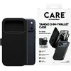 Panzer Glass „CARE by PanzerGlass Feature Tango 2in1“ piniginės dėklas su „MagSafe“ jungtimi, skirtas „iPhone 17 Pro Max“ – juodas