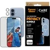 Panzer Glass „CARE by PanzerGlass“ flagmaninis „Privacy 3-in-1“ dėklas + privatumo stiklas + objektyvas, skirtas „iPhone 17“
