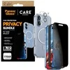 Panzer Glass „CARE by PanzerGlass“ flagmaninis „Privacy 3-in-1“ dėklas + privatumo stiklas + objektyvas, skirtas „iPhone 17“