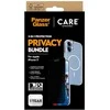 Panzer Glass „CARE by PanzerGlass“ flagmaninis „Privacy 3-in-1“ dėklas + privatumo stiklas + objektyvas, skirtas „iPhone 17“