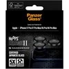 „Panzer Glass PanzerGlass Hoops Ceramic II“ kameros objektyvo stiklas, skirtas „iPhone 17 Pro / 17 Pro Max / 16 Pro / 16 Pro Max“ - Juodas