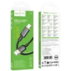 Cable USB A to USB C Hoco 3A 1 m X128 Benefit juodas