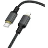 Cable USB C to Lightning Hoco PD 30W 1 m X128 Benefit juodas