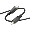 Cable USB C to Lightning Hoco PD 30W 1 m X128 Benefit juodas