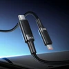 Cable USB C to USB C Hoco PD 5A 100W 1,2 m U153 Extreme juodas