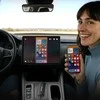 Automagnetola Car adapter OTTOCAST Mirrortouch CA450-T juodas