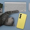 Dėklas Oem Case for Honor 400 SMART Silicone 2mm compatible with MagSafe yellow