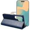 Dėklas Oem Flip case for Motorola G17 POWER Split Book navy and cream