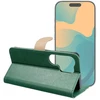 Dėklas Oem Flip case for Motorola G57 POWER Split Book žalias and auksinis