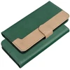 Dėklas Oem Flip case for Motorola G57 POWER Split Book žalias and auksinis