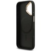 Dėklas GUESS case for IPHONE 17 compatible with MagSafe GUHMP17SP4G4DCSK (PU W/ Strass Logo & Big Strap Metal Mygtukai) juodas