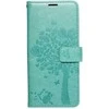 Dėklas Oem MEZZO Book case for MOTOROLA G06 medžio žalias