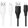 Silikoninis laidas USB C į Lightning Hoco 27W 1 m X124 baltas