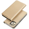 Dėklas Oem Flip case for Motorola G17 POWER Smart Case Book auksinis