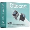Wireless car adapter OTTOCAST Mini Cube T2 sidabrinis