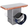 Belaidis įkroviklis Forcell F-Energy 3in1 Rotation Cube Qi2, suderinamas su MagSafe (F-06), sidabrinis