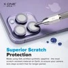 X-ONE Sapphire Camera Armor Pro - for iPhone 17 Pro - sidabrinis