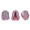 paso Backpack. pink/pilkas. 29 cm x 16 cm x 42 cm