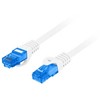 LANBERG patchcord kat.6A FTP LSZH CCA 10m baltas