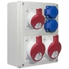 Pawbol Skydelis R-BOX 240 B.1632-S, 16/32A IP44