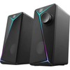 PC Speakers 2.0 DEFENDER J5 2.0 6W LED USB juodas