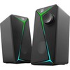 PC Speakers 2.0 DEFENDER J5 2.0 6W LED USB juodas