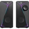PC Speakers 2.0 DEFENDER J5 2.0 6W LED USB juodas