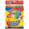Spalvoti pieštukai COLORINO JUMBO 51859PTR, 12 spalvų