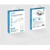 Telefono įkroviklis USB A + C tipo PD 65W + duomenų kabelis C tipo į C tipo 100W VEGER TR122 baltas