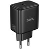 Phone GaN charger Hoco USB C PD AVS 40W max 60W N83 juodas