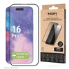 „Toti Premium PREMIUM“ grūdinto stiklo 3D ekrano apsauga, skirta „Apple iPhone 16 Pro“.