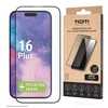 „Toti Premium PREMIUM TEMPERED“ grūdinto stiklo 3D ekrano apsauga, skirta „Apple iPhone 16 Plus“ / „15 Plus“.