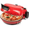 Sumuštinių keptuvas Pizza orkaitė GIRMI FP5002 Raudonas