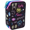 Penalas CoolPack, 20 cm x 13 cm, juoda/įvairių spalvų
