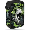 Pieštukas case CoolPack F067966. 20 cm x 13 cm. juodas/žalias