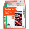 Pin Fischer DuoPower. 50 mm x 10 mm. 50