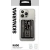 Dėklas Wallet Skinarma Kado Kira Kobai Mag-Charge Grip Stand gunmetal