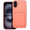 OEM dėklas, skirtas „iPhone 16 PLUS“ kortelių dėklui, rožinis