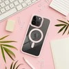 Oem Originalus „iPhone 16 PRO MAX“ dėklas, „Color Edge Mag Cover“, suderinamas su „MagSafe“, rožinis