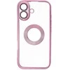 Dėklas Oem Case for iPhone 17 Glam powder pink