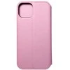 Dėklas Oem Flip case for iPhone 15 PLUS Dual Pocket Book light pink